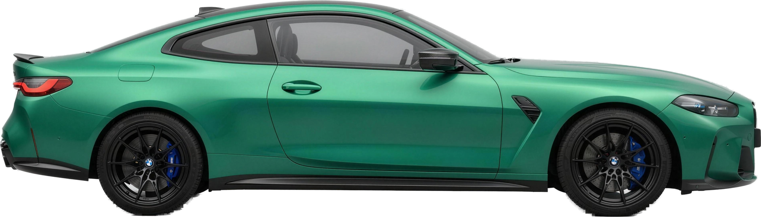 BMW M4 Competition side profile